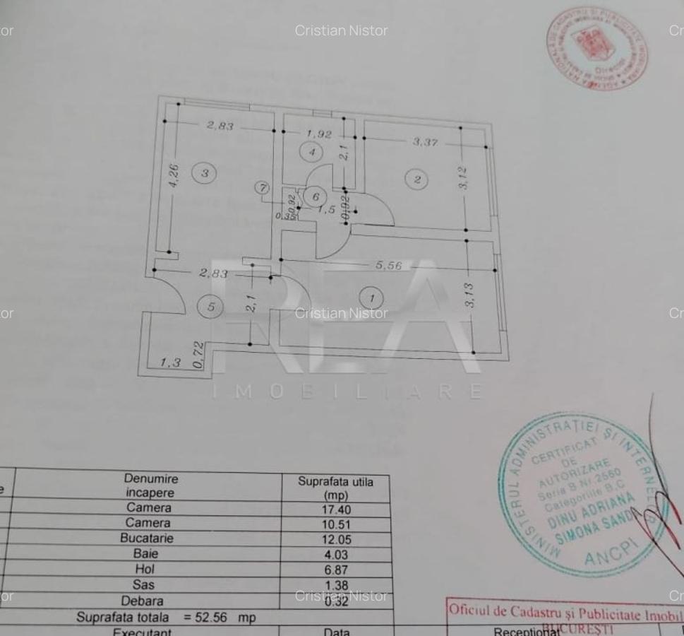 2 Camere Aproape de Parcul Sebastian - 9