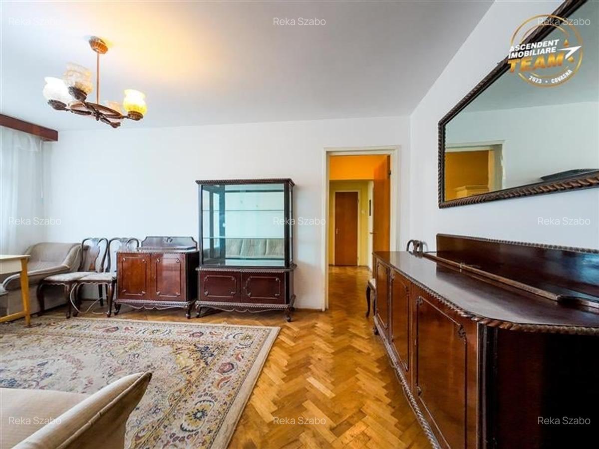 Apartament cu 3 camere semidecomandat, mobilat în Centrul Civic - 2