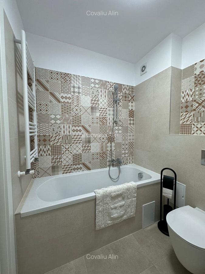 Apartament  2 camere  in Tractorul, bloc 2023, mobilat si utilat,  parcare! - 12