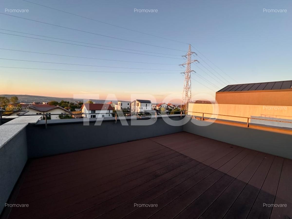 Duplex cu teren 280 mp si terasa cu panorama spectaculoasa spre oras - 16