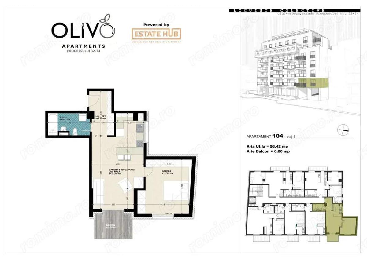 Apartament cu 2 camere la 2 minute de Calea Doroban?ilor - 5
