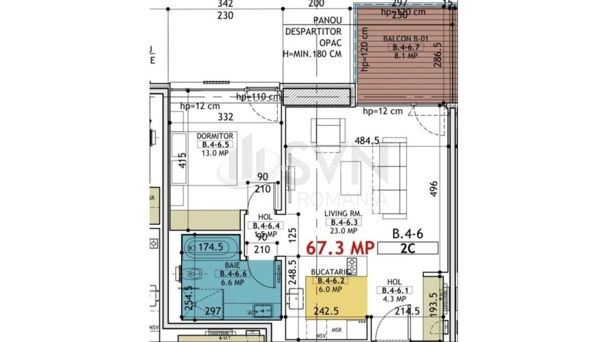 REA1017980 Apartament  2 Camere in One Verdi Park - 8