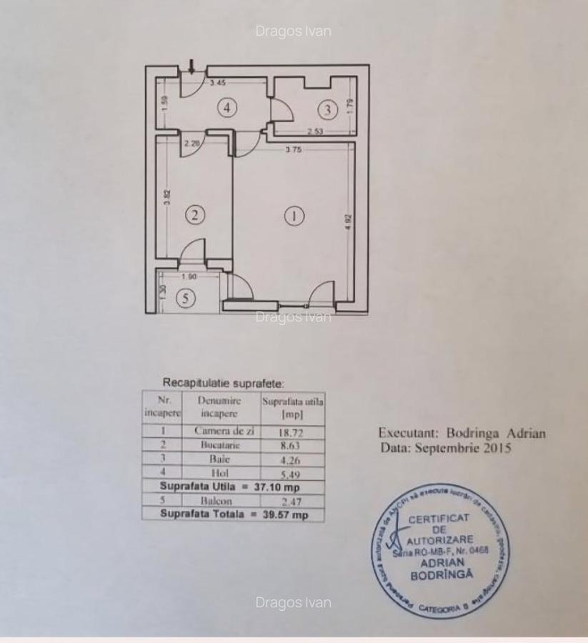 Garsonieră decomandată în Grozăvești - 7