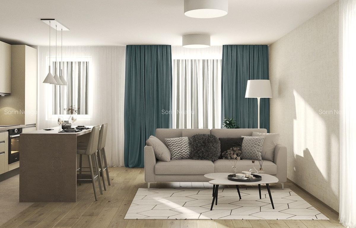 Apartament cu 2 camere decomandat, mobilat în Răcădău - 1