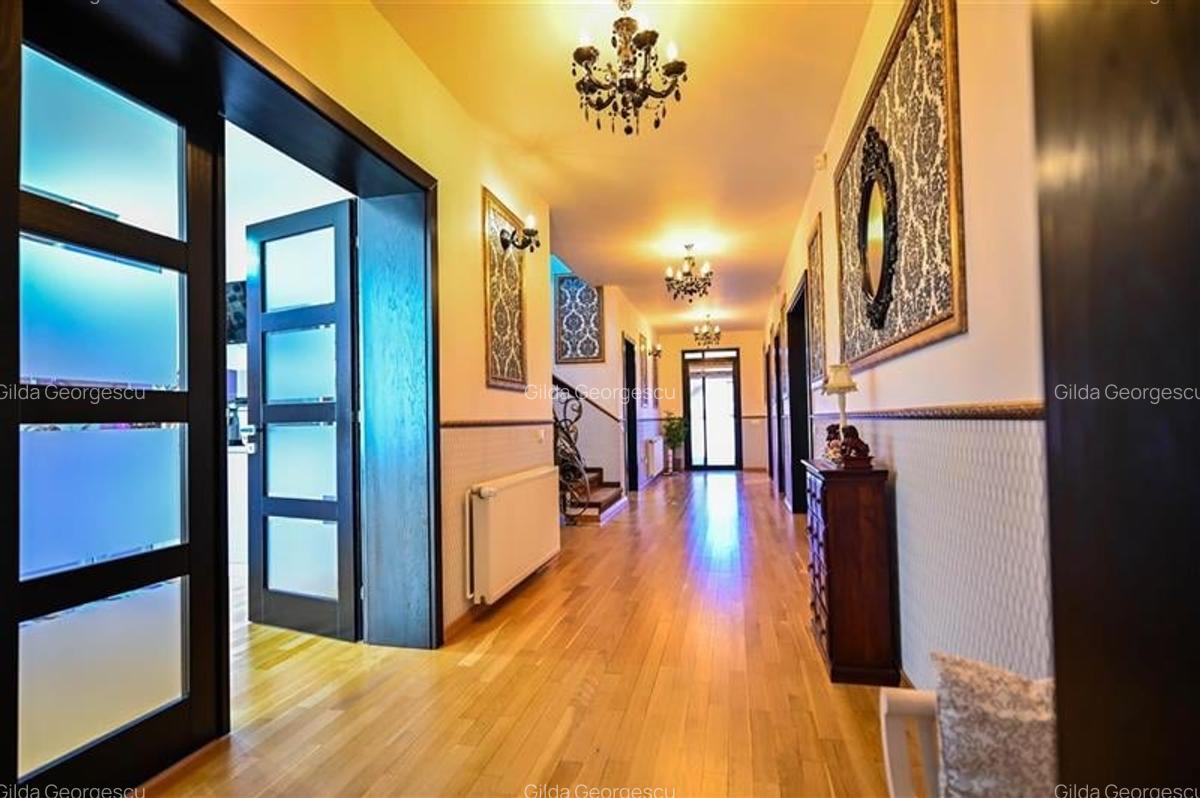 Resedinta distincta, mobilata cu rafinament, pe 1.000 mp teren, Central, Sacele, - 3