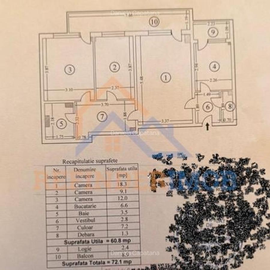 Oferta apartament 3 camere zona Lujerului - 8