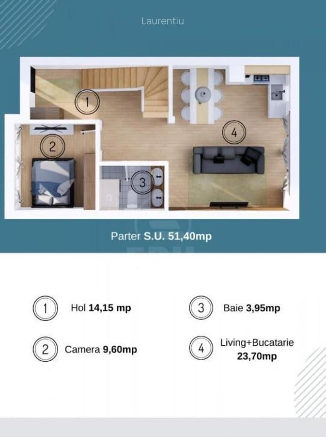 Casa duplex, 4 camere, zona Catanelor - 4