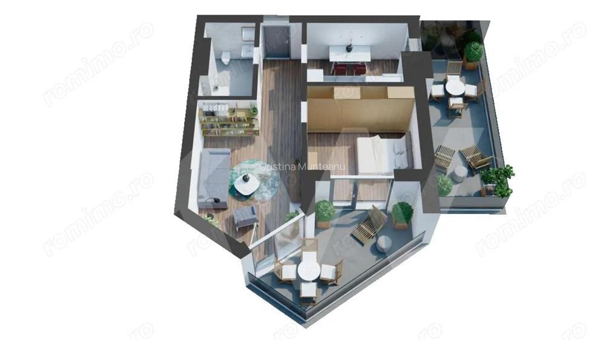 Rafinament, lumina ?i doua terase cu personalitate - 15