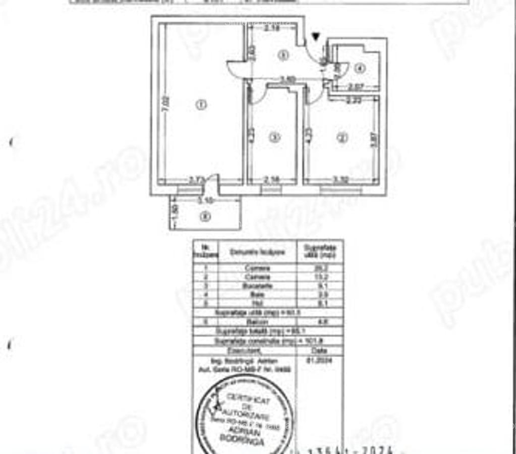 Vanzare apartament 2 camere Exigent Plaza - 7