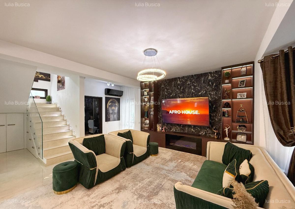 Casa individuala mobilata || 4 camere 2 bai || Zona linistita || - 8