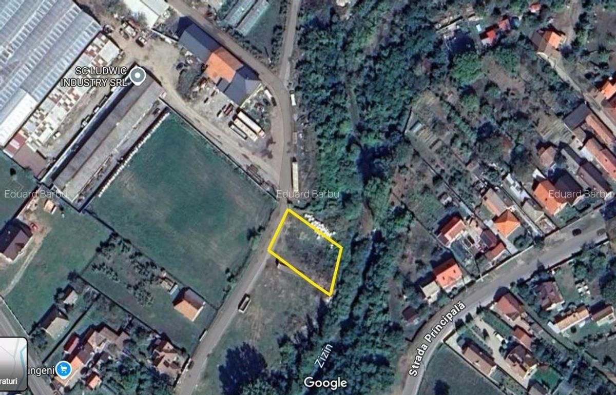 Teren de vânzare - 1.000 mp - Tărlungeni, zonă în dezvoltare - 1