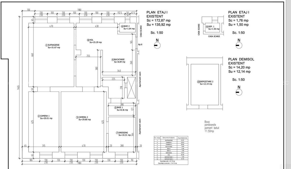 Apartament  spatios de vanzare intr-o cladire istorica - 22