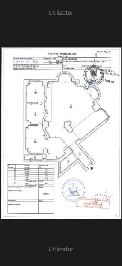 Apartament cu 3 camere în Unirii - 16