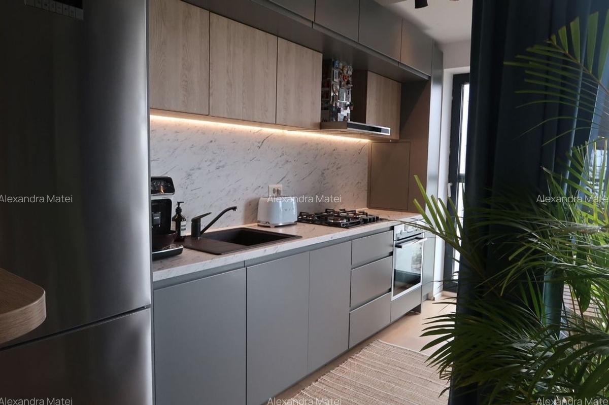 Apartament 2 camere complet mobilat 102 The Address - 3
