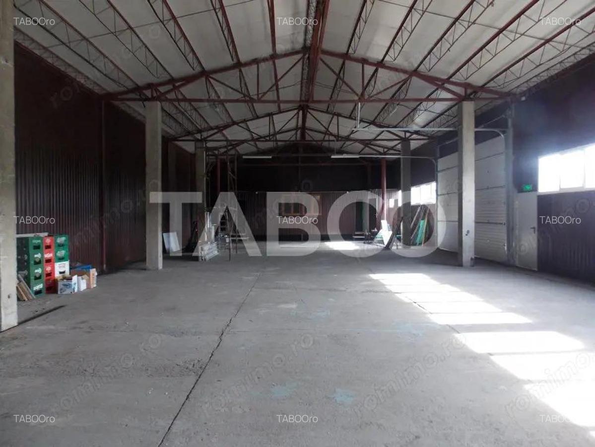 Hala 445 mp utili cu 500 metri curte de inchiriat Sibiu zona Lazaret - 6