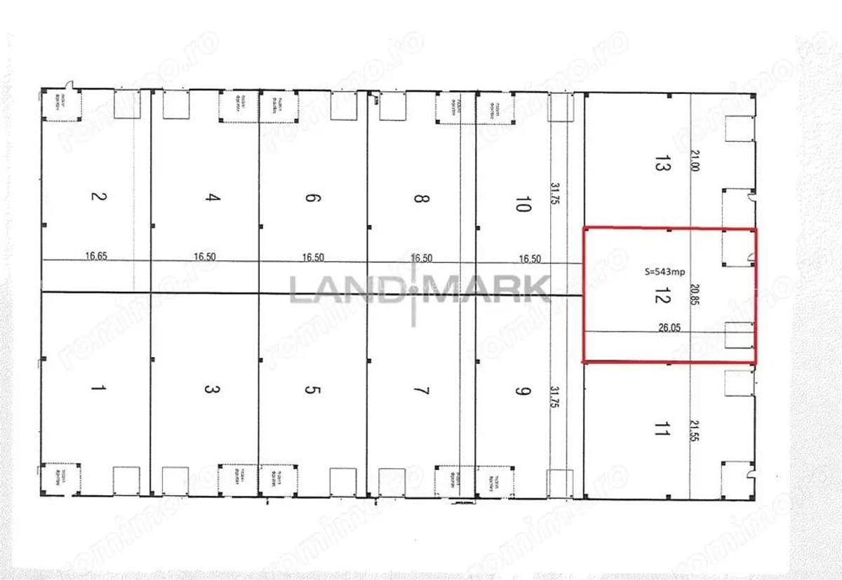 Hala industriala de vanzare , Timisoara exterior NORD - 2
