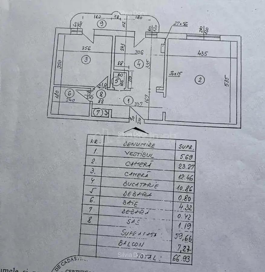 Apartament 2 camere spatios si luminos - decomandat - Panduri - Marriott - 10