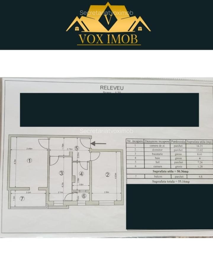 Apartament 2 camere  | Zona Racadau - 2