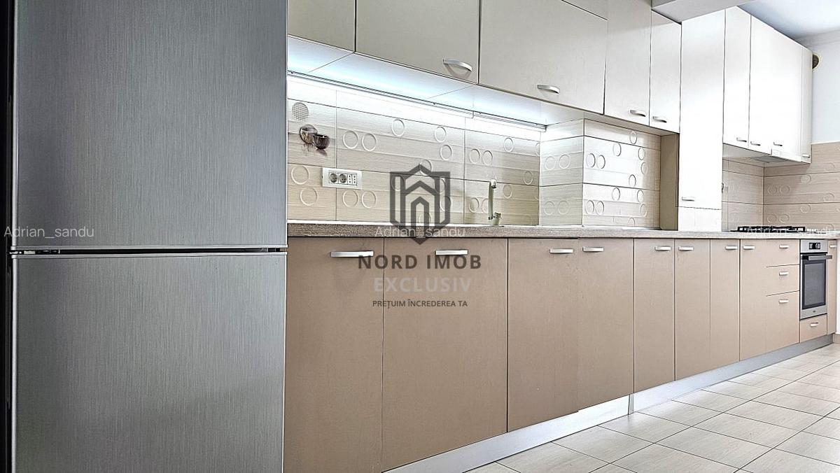Apartament cu 3 camere semidecomandat, mobilat în Domenii - 19