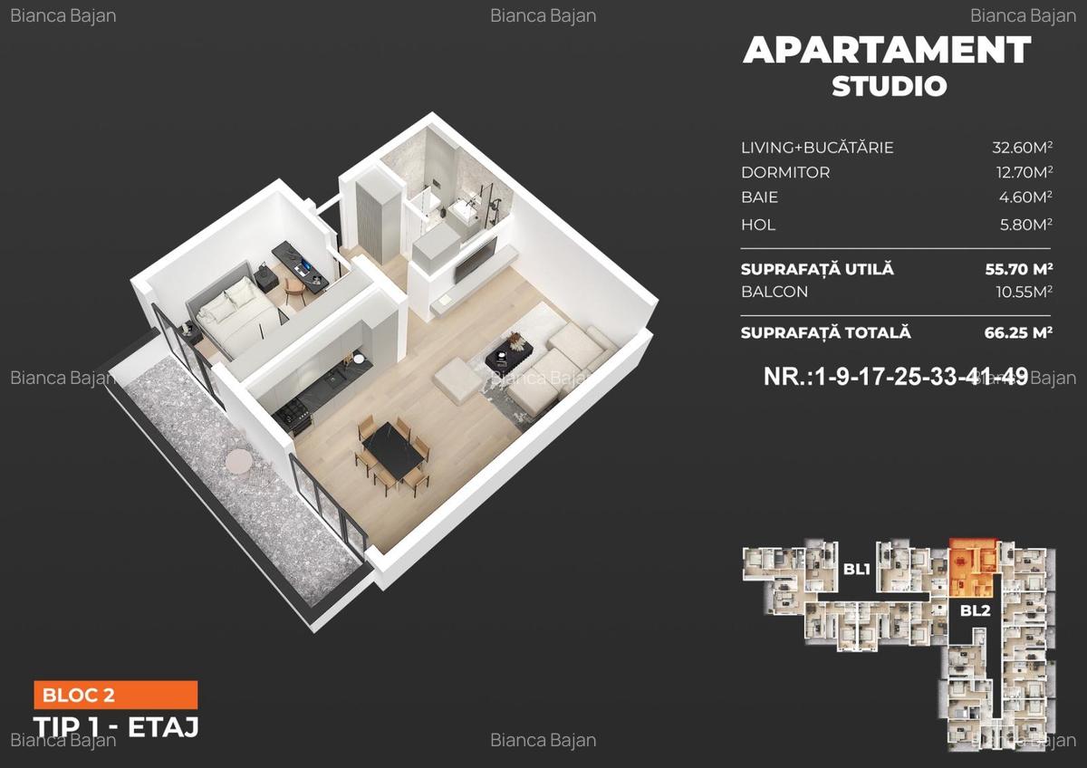 1 Minut Metrou Berceni - Studio - Finalizare Martie 2026 - 2