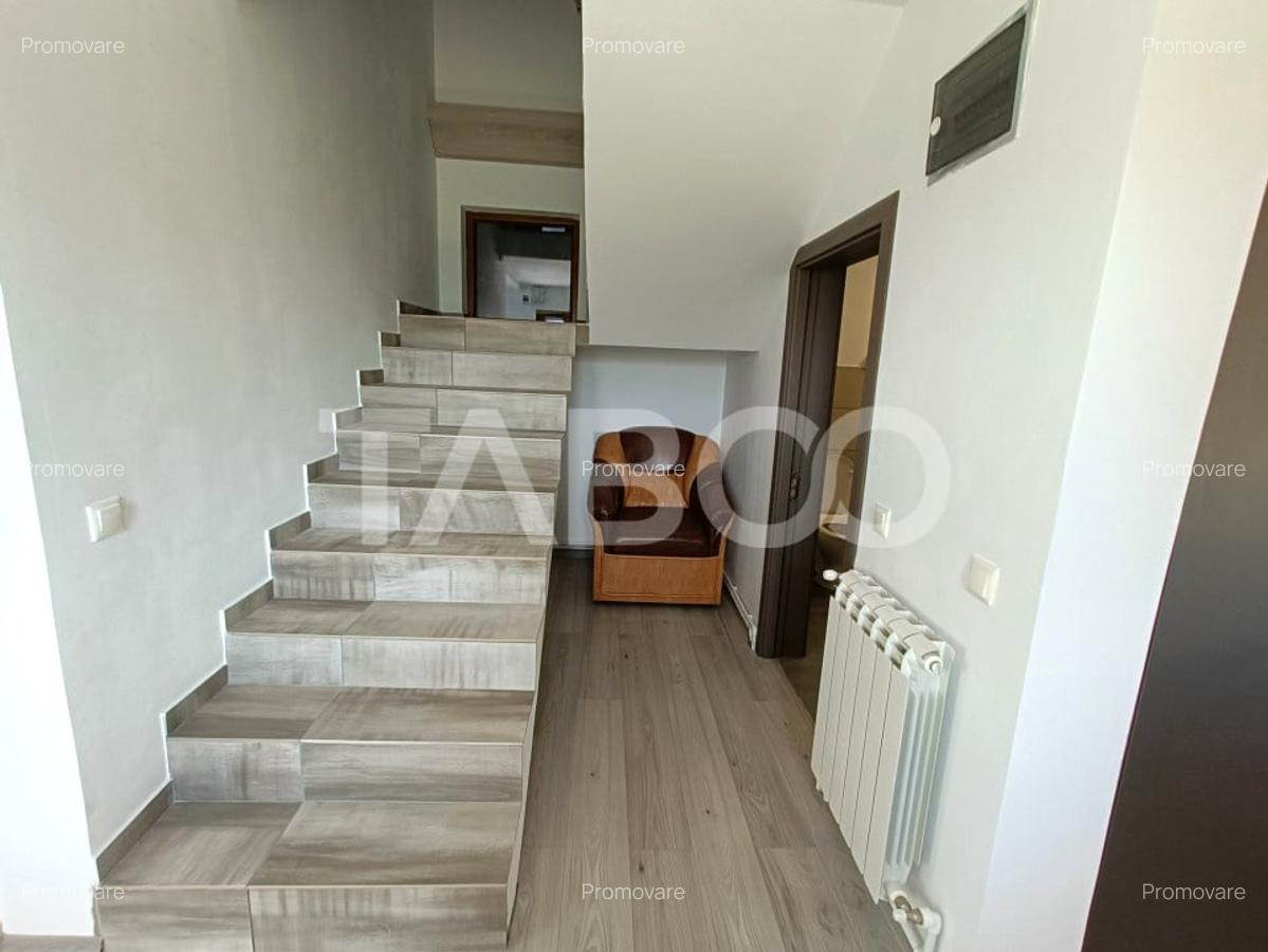 Casa moderna de vanzare 3 camere 2 bai - teren 472 mp - zona linistita - 16