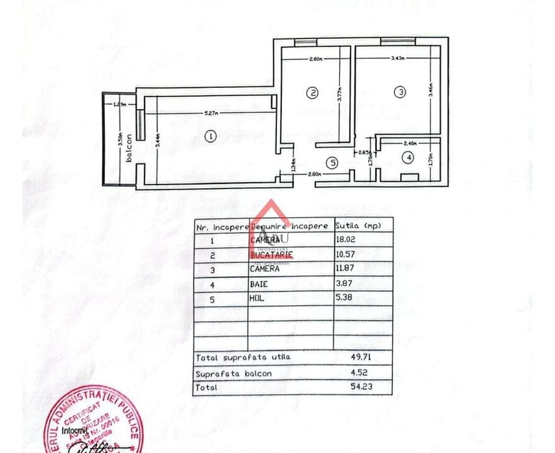 Ap 2 camere | decomandat | Tatarasi | et intermediar | bl FARA risc - 5