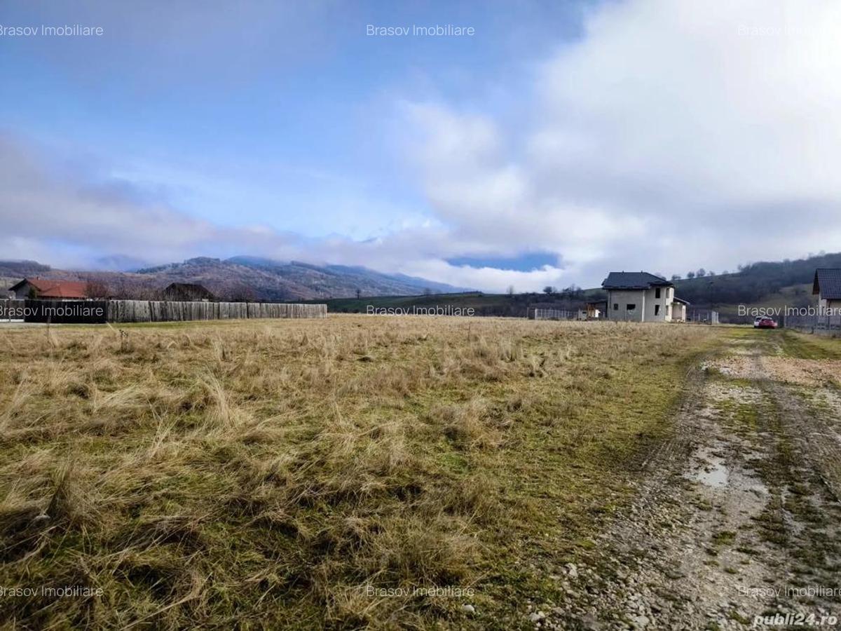 Zona Glajarie - Rasnov, teren ideal pentru investitie sau constructii de vacanta. - 6