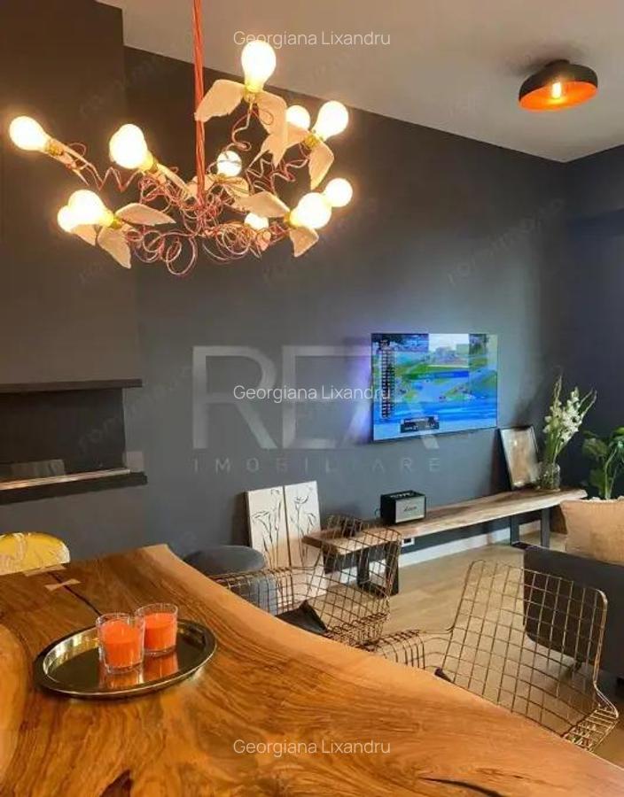 2 camere, penthouse, mobilat designer + 2 parcari Aviatiei Tower - 2