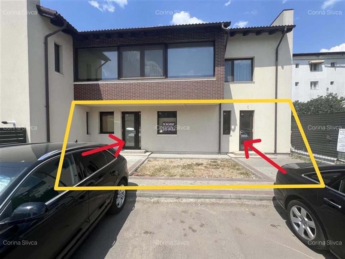 Spatiu comercial, curte, parcare, 2 intrari, zona Scoala 2 - 1