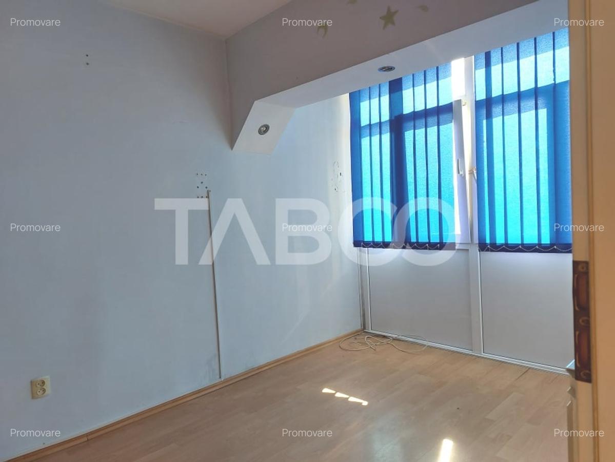 Apartament 50 mpu 2 camere etaj 3 pivnita Piata Noua Cisnadie - 16