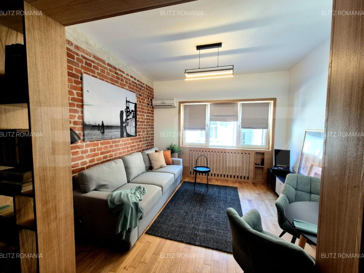 Apartament ultracentral, 2 camere, 40,70 mp, langa Parcul Cismigiu - 3