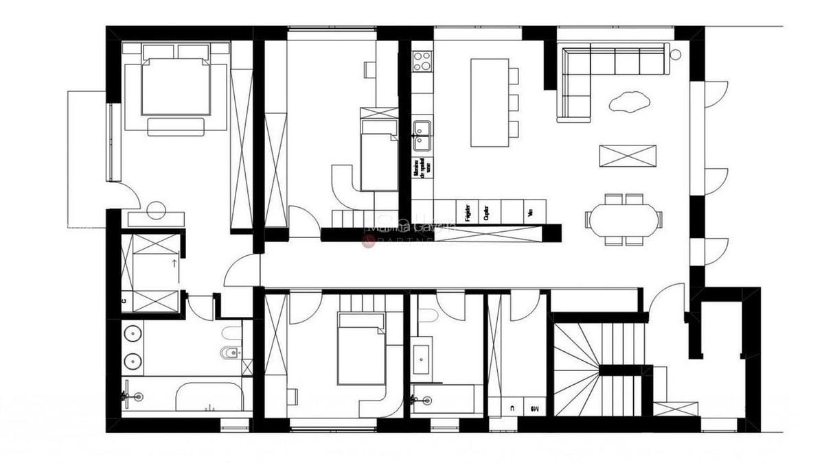 Apartament cu 4 camere decomandat, mobilat în Blumăna - 6