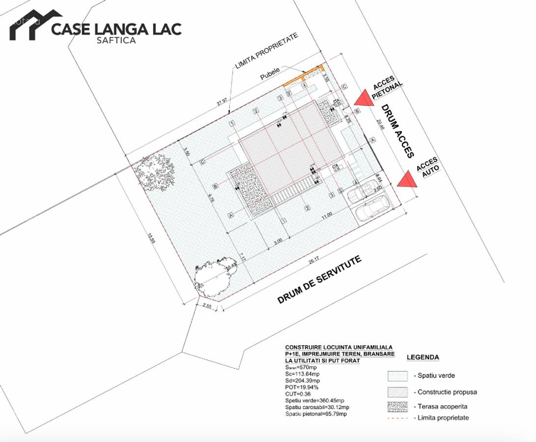 Case Langa Lac - Case noi de lux pe malul lacului Săftica – 4 unități - 12