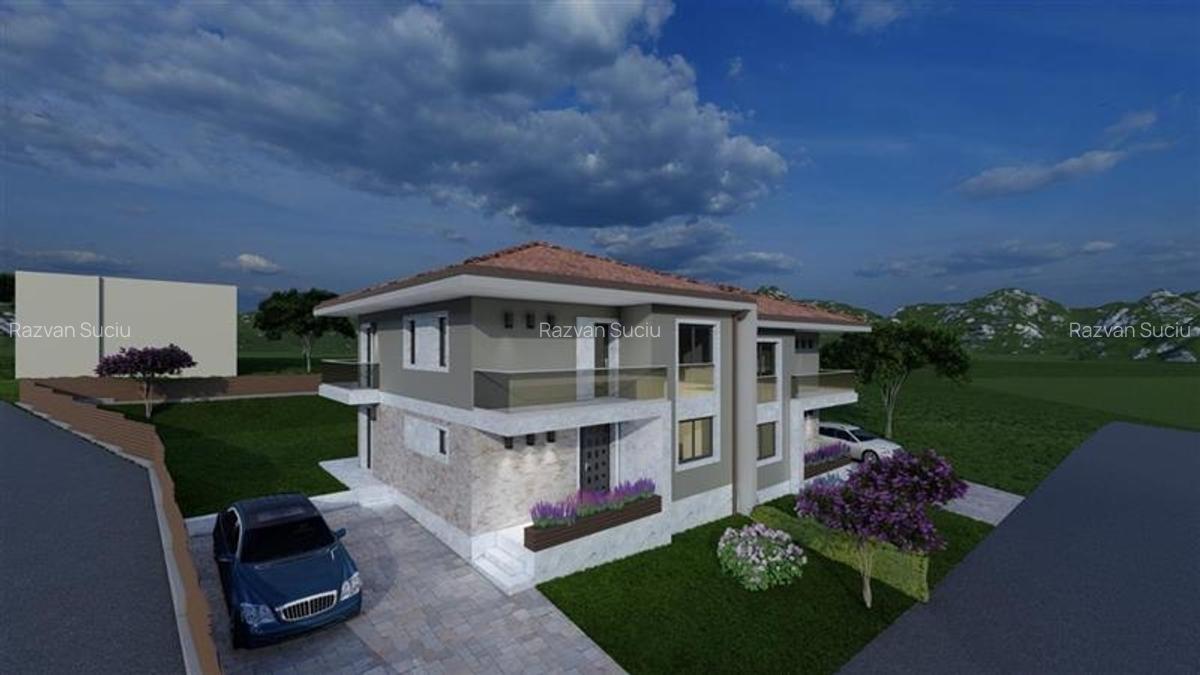Casa Tip Duplex parter+etaj,450 mp de teren, situata in Chinteni! - 4