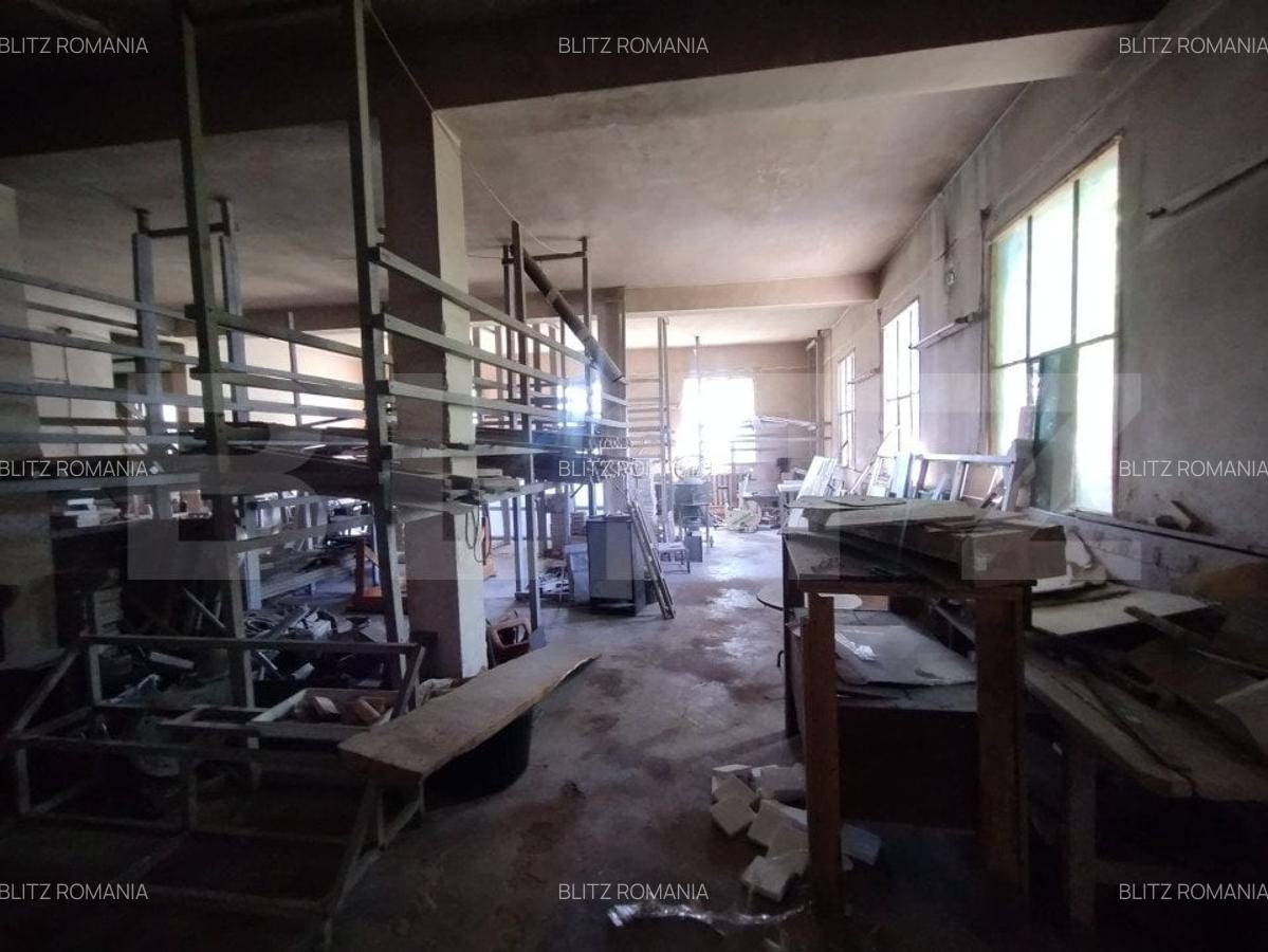 Fabrica teracota Livezile 1900mp hala+400mp Casa+teren 2900mp,acces tir - 19