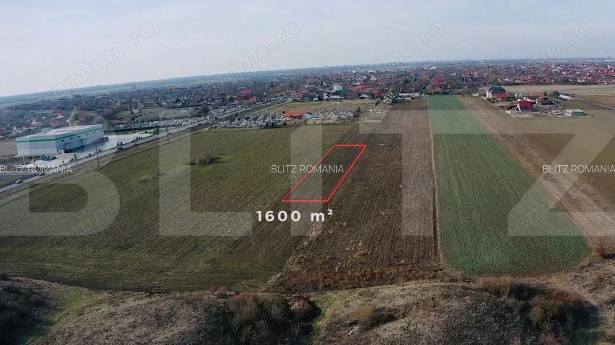Teren 1.600 mp cu Front Generos, Vladimirescu - 1