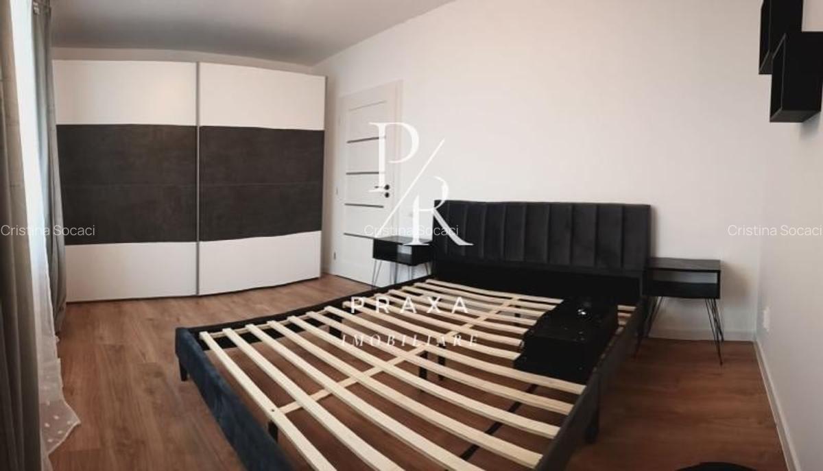 Apartament 2 camere , 45 mp+balcon +gradina , mobilat+parcare, Floresti ! - 1
