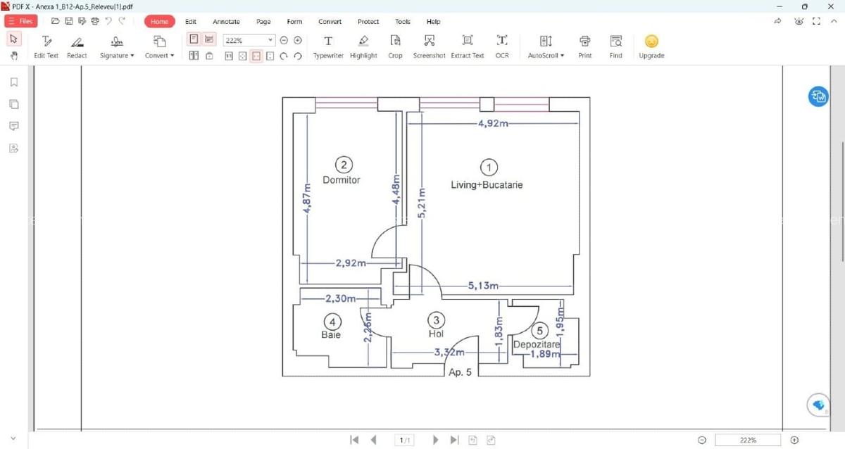 Apartament 2 camere, 55,8 mp, situat la parter în ansamblul Ivory Residence - 8