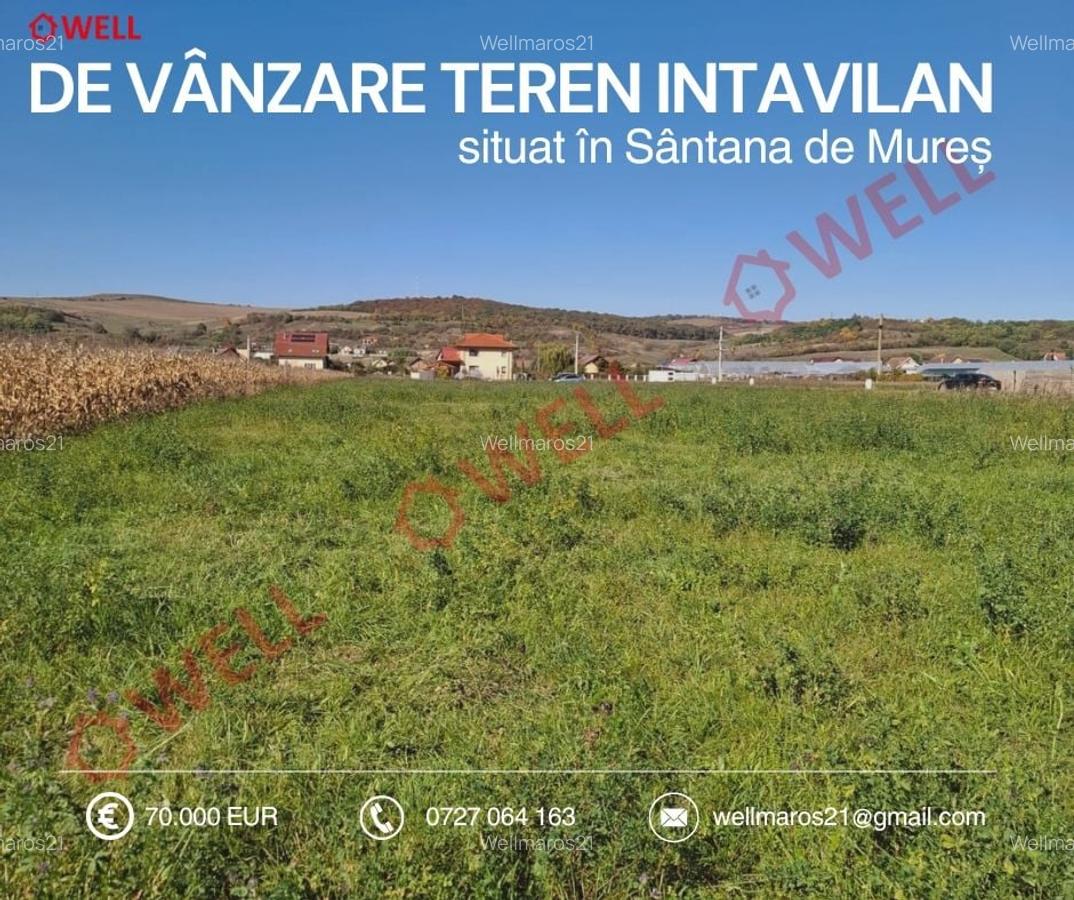 📢 De vânzare teren în Sântana de Mureș, pe strada Sportivilor! - 1