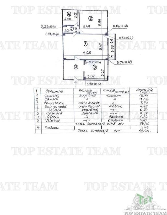 Apartament 2 camere bloc 1985 metrou Titan/Faur - 10