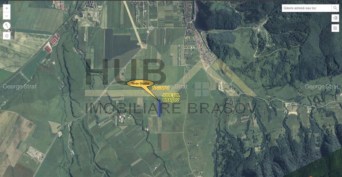 COMISION 0% | Teren de Vanzare Glajarie Rasnov | 4.500mp Extravilan - 2