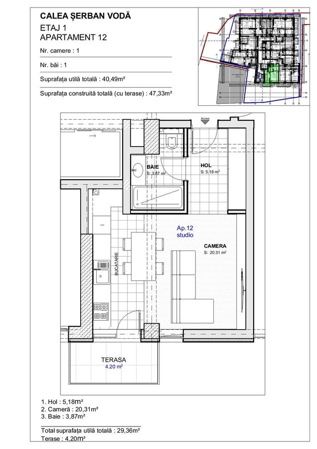 Parcul Tineretului - Vanzare garsoniera - 2 Parcul Tineretului - Vanzare garsoniera - 2