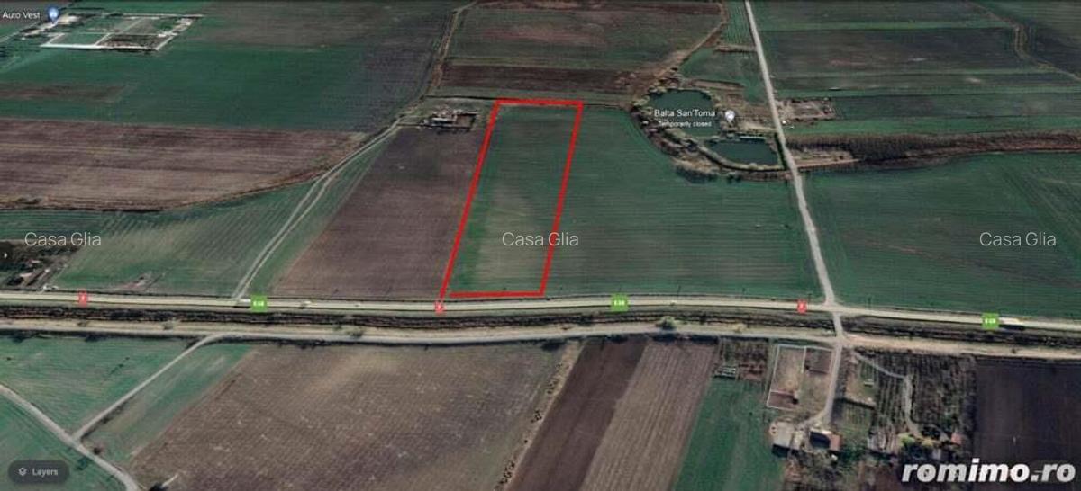 Teren 5 hectare la E68 loca?ie excelenta Arad - 3