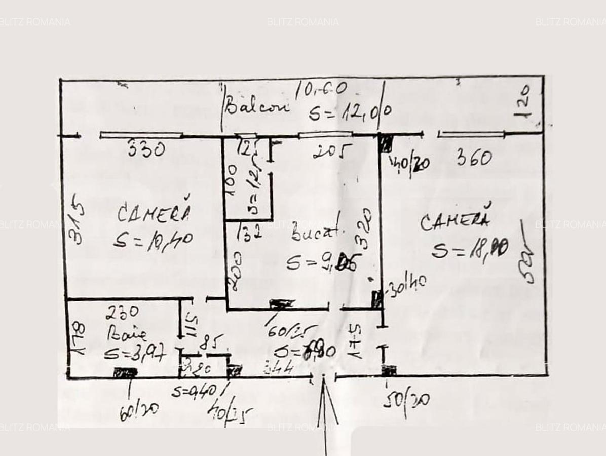 Locatie excelenta: apartament 2 camere, 62 mp, zona Materna, Turda - 16