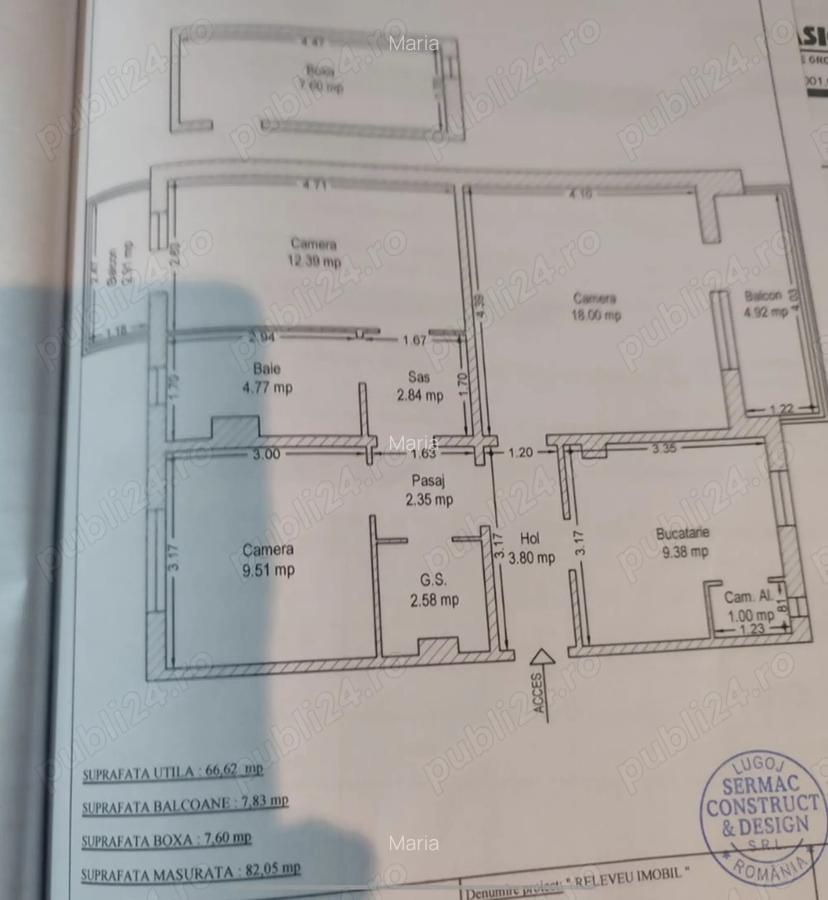 Apartament renovat 74mp complexul studentesc - 10