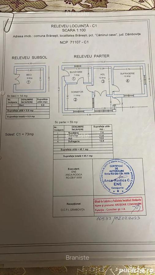 Pret 43.500 euro-vand casa in Branesti Dambovita,langa Sinaia, cu teren de 1000mp - 3 Pret 43.500 euro-vand casa in Branesti Dambovita,langa Sinaia, cu teren de 1000mp - 3