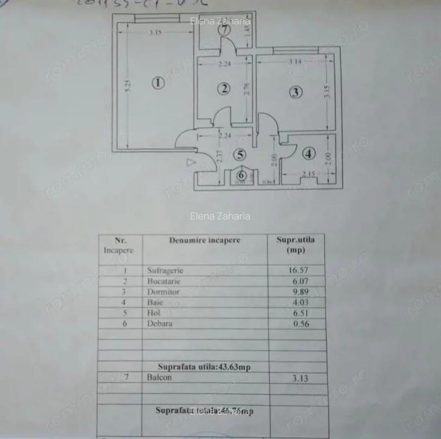 Km 4-5 Anda apartament 2 camere decomandat renovat - 2