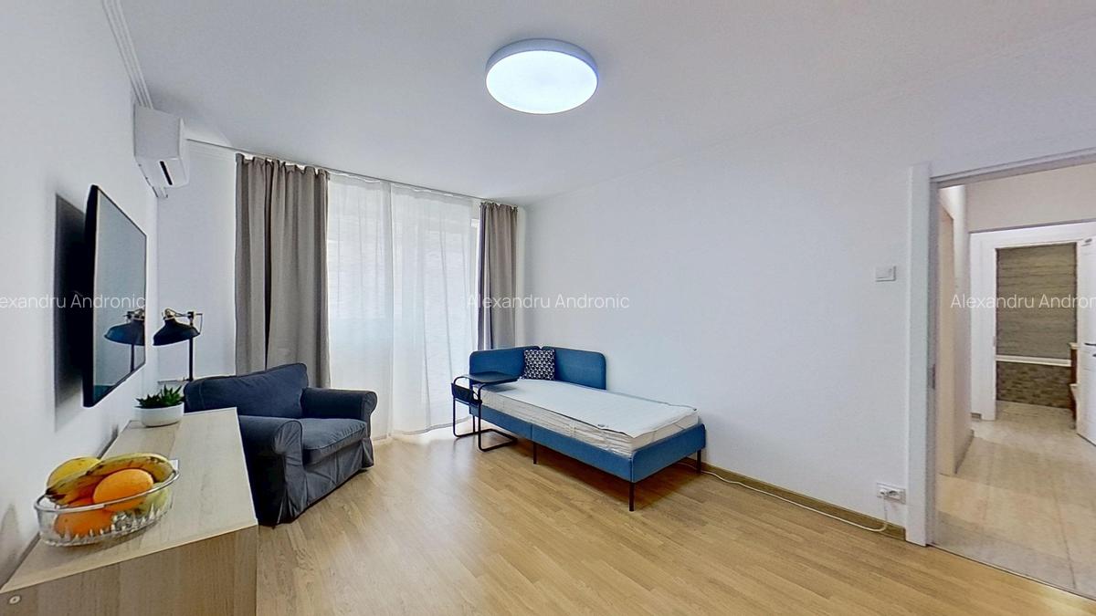 Apartament cu 3 camere decomandat, mobilat în Dorobanți - 2