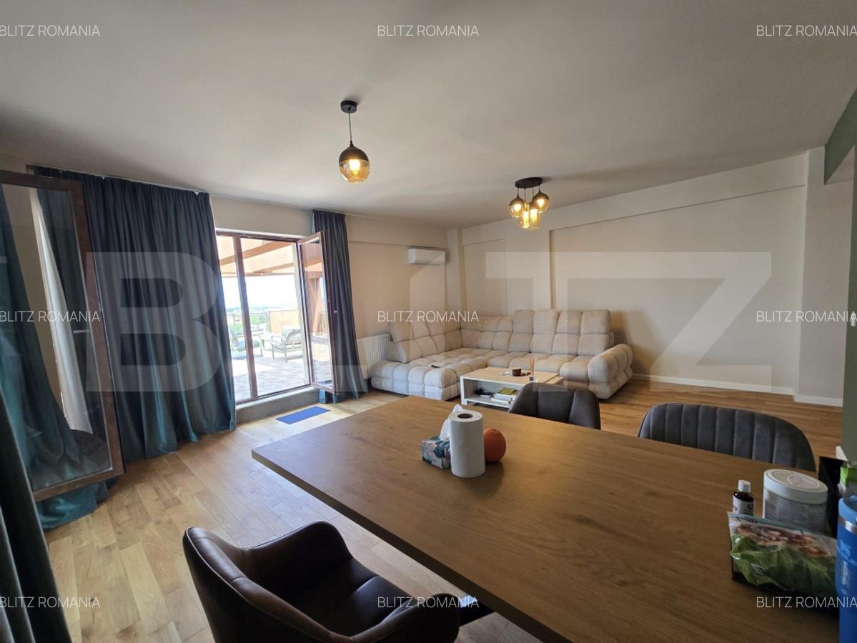 Penthouse decomandat, 3 camere, 163mp, zona Centru - 2