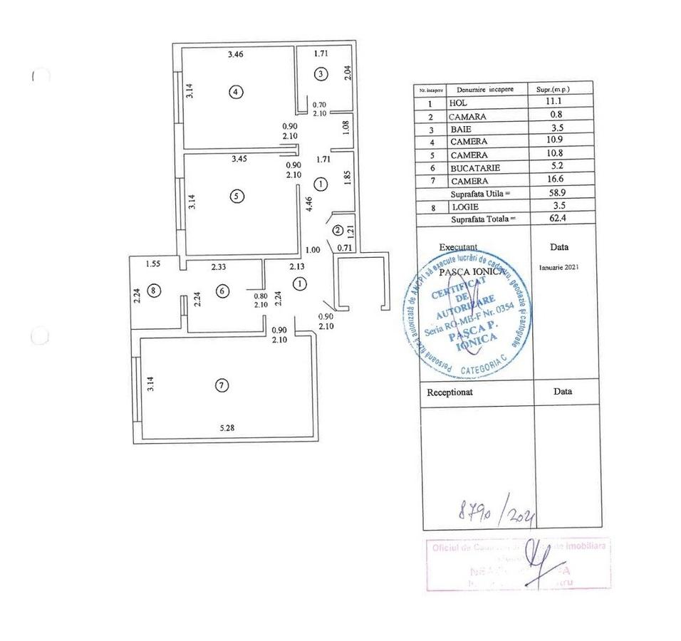 Trapezului I Inchiriere I Apartament 3 camere I la pret de 2 camere I OCAZIE - 9